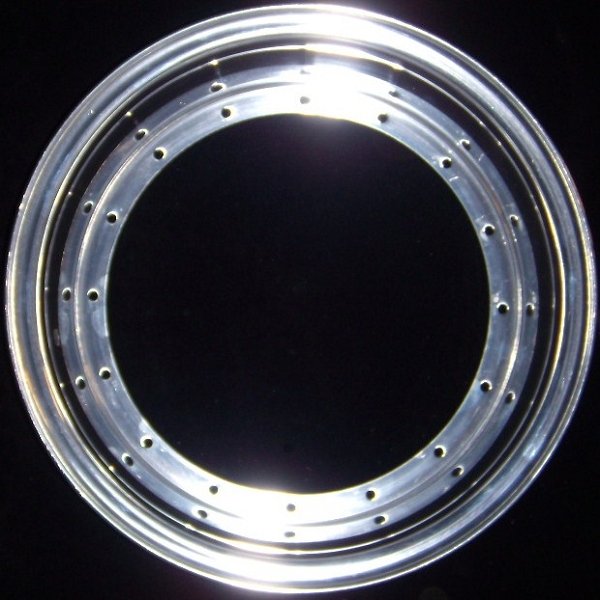wheel half, original BBS, flat base, outer/inner, 6x13 polished wheel half, original BBS, flat base, outer/inner, 6x13 polished